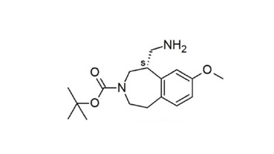 (R)-tert-butyl-1-(aminomethyl)-8-methoxy-1,2,4,5-tetrahydro-3H-benzo[d]azepine-3-carboxylate
